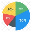 Kreisdiagramm Kreisdiagramm Datenanalyse Icon