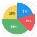 Kreisdiagramm Kreisdiagramm Datenanalyse Icon