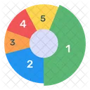 Kreisdiagramm Kreisdiagramm Datenanalyse Icon