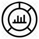Geschaftsdiagramm Kreisdiagramm Geschaftsanalyse Symbol
