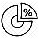 Kreisdiagramm Kreisgraph Statistik Symbol