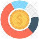 Kreis Diagramm Dollar Symbol