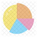 Kreisdiagramm Datenanalyse Analytik Symbol