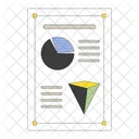 Kreisdiagrammabschnitt Pyramide Auf Dem Kopf Geometrie Mathematik Symbol