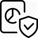 Schutzschild Fur Balkendiagrammpapier Schutzschild Fur Balkendiagrammpapier Schutzschild Fur Analyseberichte Symbol