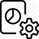 Balkendiagramm Papiereinstellung Analyseverwaltung Diagramm Symbol