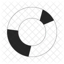 Kreisdiagramm Rund Kreisdiagramm Kreisdiagramm Symbol