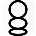 Kreise Ovale Ellipsen Symbol