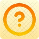 Kreis Frage Unterstutzung Fragen Symbol