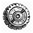 Kreismesser Cutter Antike Symbol