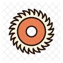 Kreissage Sageblatt Kreissageblatt Symbol