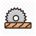 Kreissage Sageblatt Kreissageblatt Symbol
