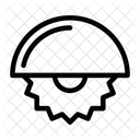 Sage Klinge Schnitt Symbol