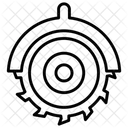 Kreissäge  Symbol