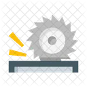 Bau Kreissage Sage Symbol