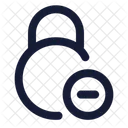 Kreisschloss Minus  Symbol
