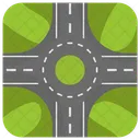 Kreisverkehr Verkehr Strasse Symbol