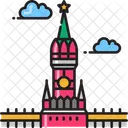 Kremlin Building Citadel Icon