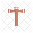 Kreuz Holz Halloween Icon