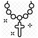 Kreuz Halskette Medaillon Anhanger Symbol