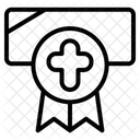 Kreuzabzeichen Abzeichen Zeichnung Symbol