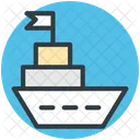 Kreuzfahrt Schiff Linienschiff Icon