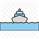 Kreuzfahrt Schiff Boot Icon