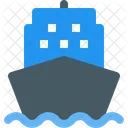 Kreuzfahrtschiff Symbol