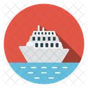 Kreuzfahrt Schiff Boot Icon