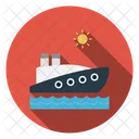 Kreuzfahrt Schiff Boot Icon