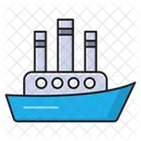 Kreuzfahrt Boot Schiff Icon