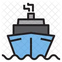 Kreuzfahrt Boot Reisen Icon