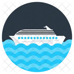 Kreuzfahrt  Symbol