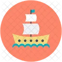 Kreuzfahrt Handelsschiff Schiff Icon