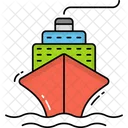 Kreuzfahrt Schiff Boot Symbol