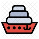 Kreuzfahrt Linienschiff Schiff Icon