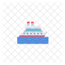 Kreuzfahrtschiff  Symbol