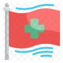 Kreuz flagge  Symbol