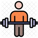 Kreuzheben  Symbol