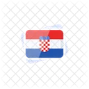 Kroatien Flagge  Symbol