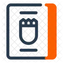 Kroatischen Reisepass Reisedokument Symbol