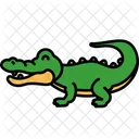 Krokodil Alligator Reptilien Symbol