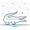 Krokodil Crocodylus Krokodil Symbol