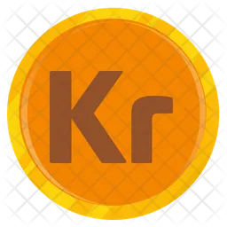 Krona Currency  Icon