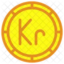 Krone Currency Norwegian Currency Icon