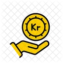 Krone Coin Business Finance Icon