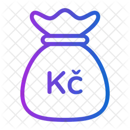 Kronen-Geldbeutel  Symbol