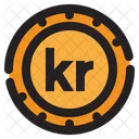 Krone Currency Exchange Digital Currency Icon