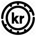 Krone Currency Exchange Digital Currency Icon