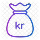 Kronen-Geldbeutel  Symbol